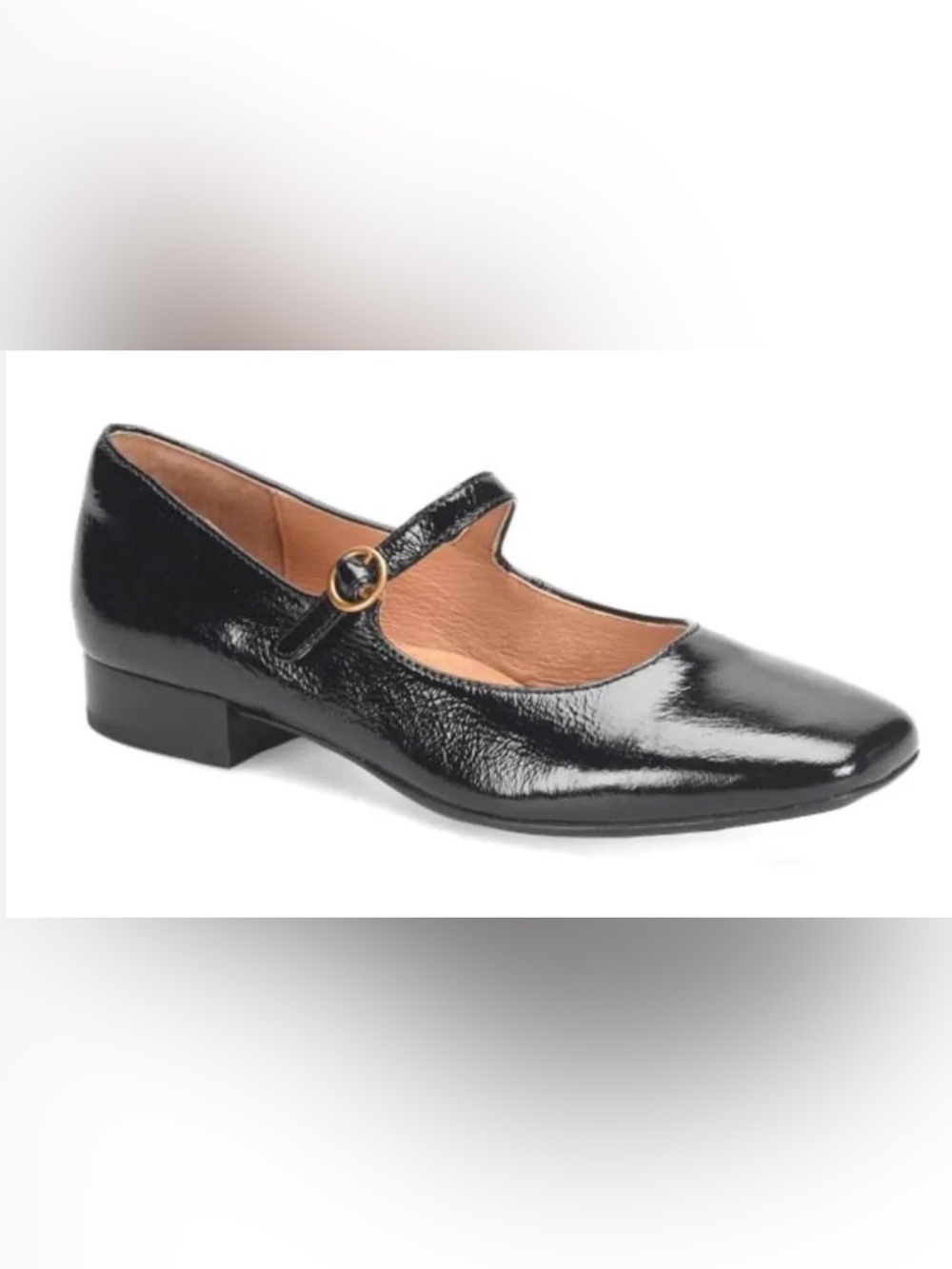 Soft Elsie Patent Leather Mary Janes